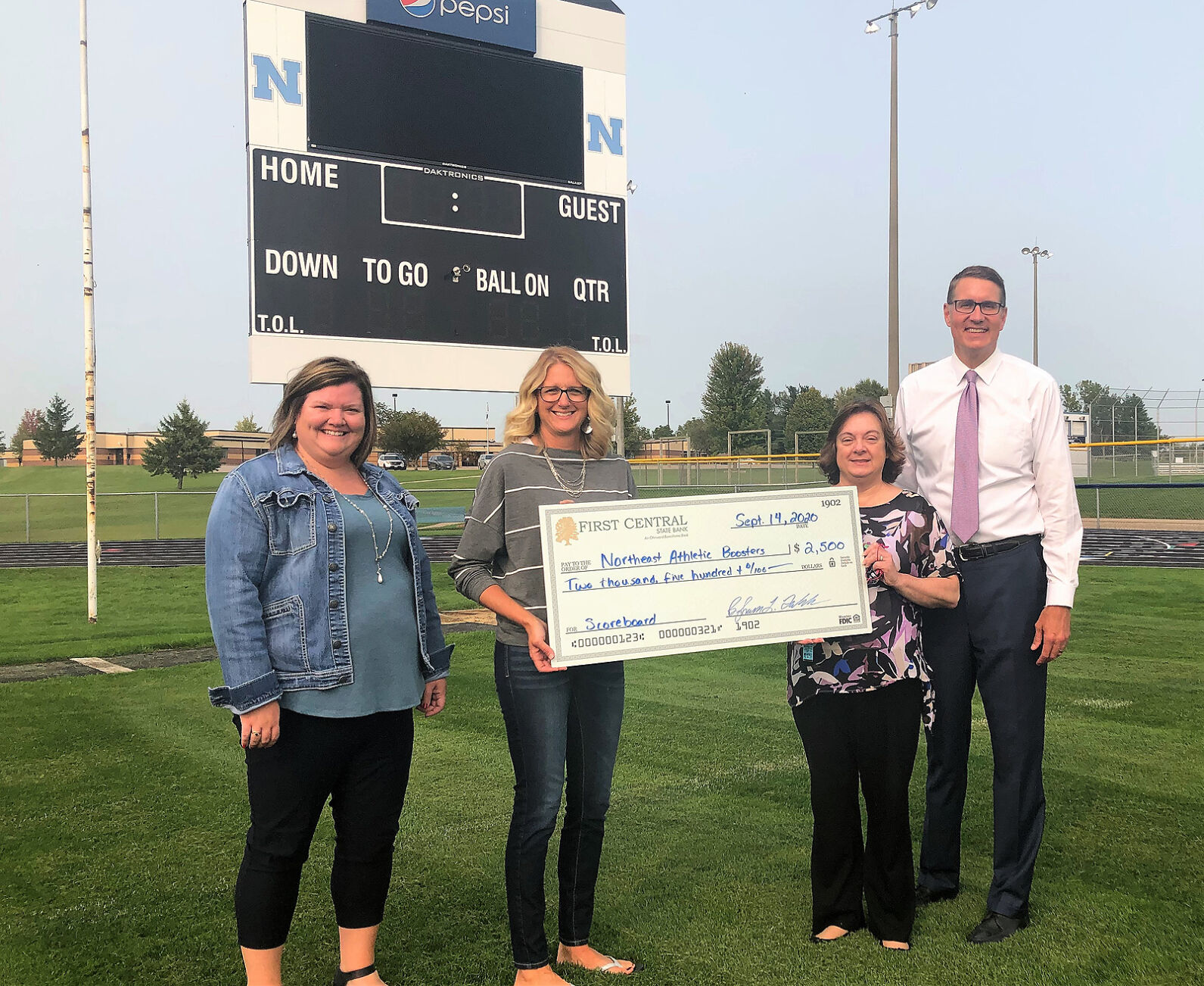 Northeast Athletic Booster campaign receives donation
